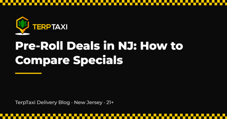 Pre-Roll Deals in NJ: How to Compare Specials